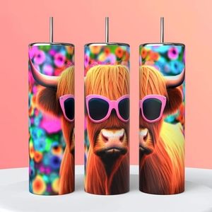 Highland Cow 20oz Tumbler